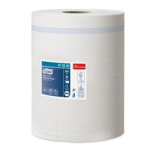 Papirnate brisače v 1-slojni roli. TORK Reflex bela M4, kolut 300 m (6 kos)