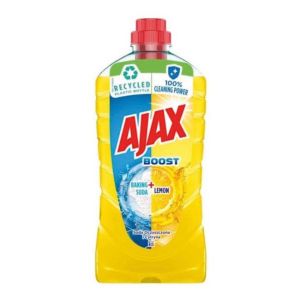 Ajax za tla Boost Baking 1 l Soda &amp; Lemon (rumena)