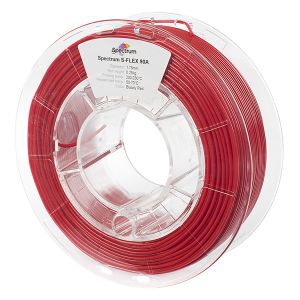Spectrum 3D filament, S-Flex 90A, 1,75 mm, 250 g, 80252, krvavo rdeča