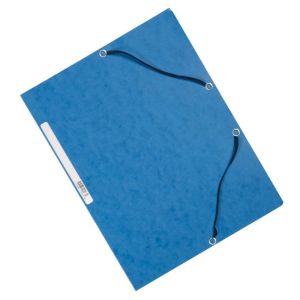 Embalaža iz gladkega kartona z modro gumico Q-CONNECT