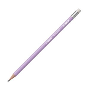 STABILO Swano Pastel HB svinčnik z radirko pastelno vijoličen