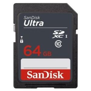SanDisk Ultra/SDXC/64GB/UHS-I U1 / razred 10 SDSDUNR-064G-GN3IN