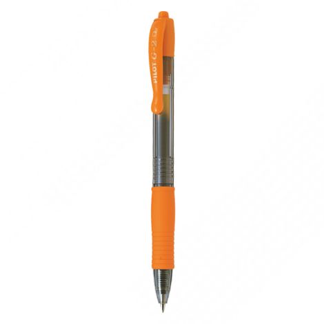 Roler gel PILOT "G-2" oranžen 0,7 mm