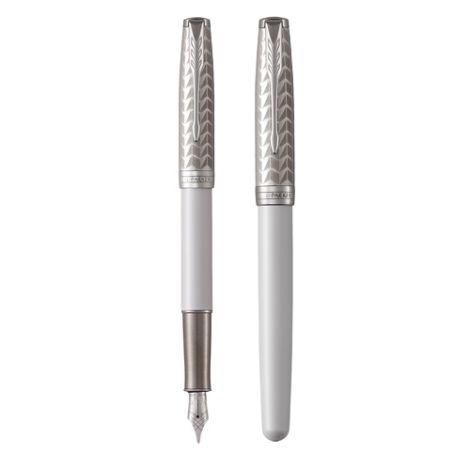 Nalivno pero PARKER Sonnet Metal & Pearl CT 18K -F-