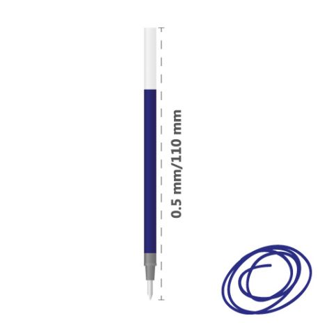 Refill gel PILOT G-1 0,5 mm - moder