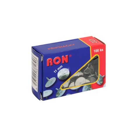 Potisne sponke RON 223, 11 mm, 100 kos