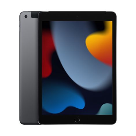 Apple iPad 9. gen/WiFi+Cell/10,2"/2160x1620/64GB/iPadOS15/Space Gray MK473FD/A