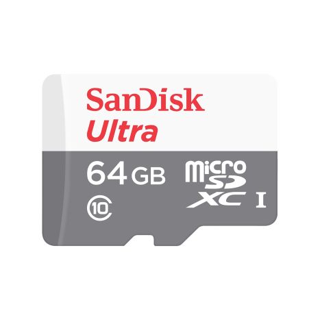 SanDisk Ultra/micro SDXC/64GB/UHS-I U1 / adapter razreda 10/+ SDSQUNR-064G-GN3MA