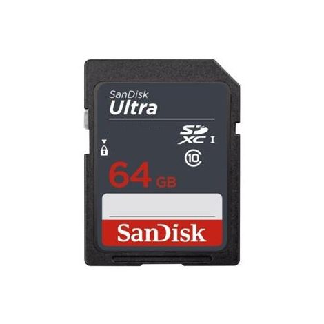 SanDisk Ultra/SDXC/64GB/UHS-I U1 / razred 10 SDSDUNR-064G-GN3IN