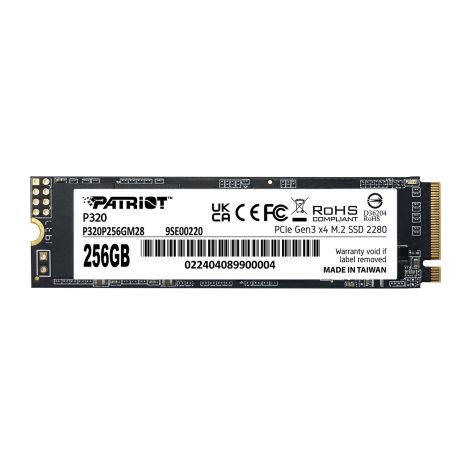 PATRIOT P320/256GB/SSD/M.2 NVMe/5R P320P256GM28