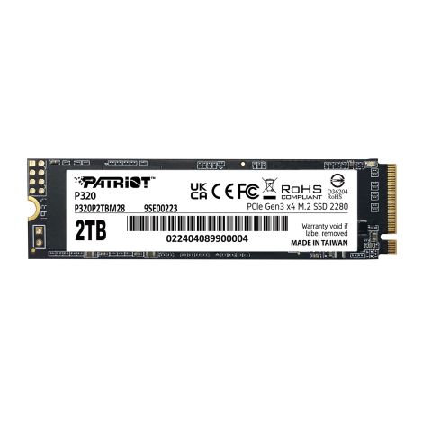 PATRIOT P320/2TB/SSD/M.2 NVMe/5R P320P2TBM28