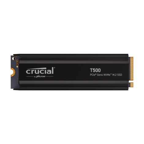 Crucial T500/4TB/SSD/M.2 NVMe/Črna/Heatsink/5R CT4000T500SSD5