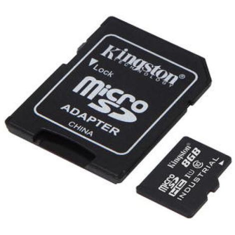 Kingston Industrial/micro SDHC/8GB/UHS-I U3 / Adapter razreda 10/+ SDCIT2/8GB