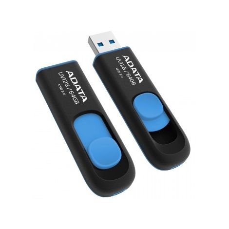 ADATA UV128/64GB/USB 3.0/USB-A/modra AUV128-64G-RBE