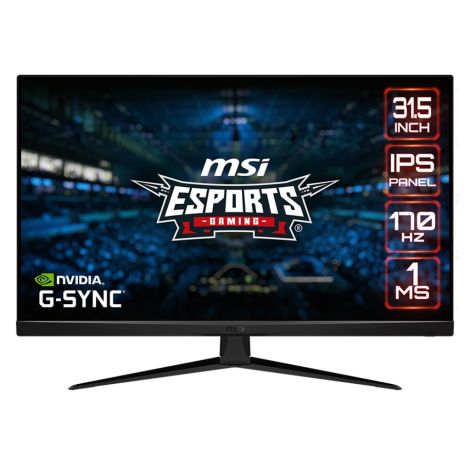 MSI/G321Q/31,5"/IPS/QHD/170Hz/1ms/črna/2R G321Q