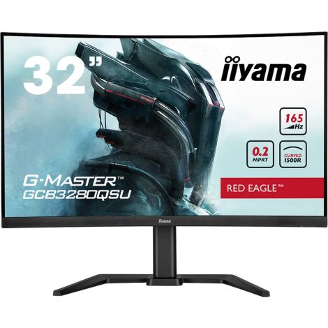 iiyama G-Master/GCB3280QSU-B1/31,5"/VA/QHD/165Hz/0,2ms/črna/3R GCB3280QSU-B1