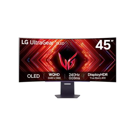 LG UltraGear/45GS95QE-B/44,5"/OLED/3440x1440/240Hz/0,03ms/črna/2R 45GS95QE-B.AEU