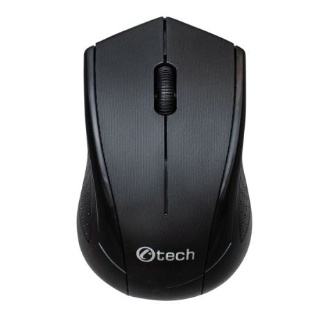 C-TECH WLM-07/Office/Optični/1200 DPI/Brezžični USB/Črn WLM-07