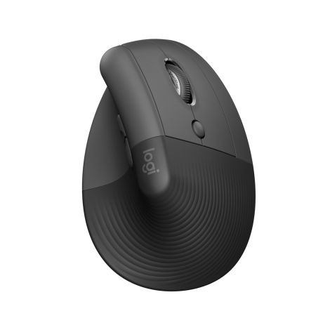 LOGITECH Lift For Business/Ergonomski/Optični/Za desničarje/4.000 DPI/USB+BT/Graphite 910-006494