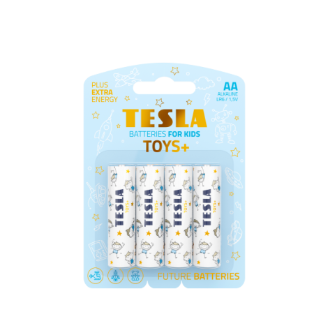 TESLA - AA baterije TOYS BOY, 4 kom, LR06 11060420