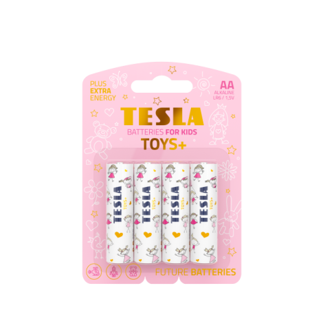 TESLA - baterije AA TOYS GIRL, 4 kom, LR06 11060421