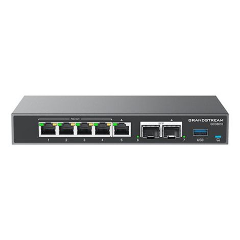 Grandstream GCC6010 vse-v-enem rešitev (VPN usmerjevalnik, NGFW, PoE stikalo in IP PBX) GCC6010