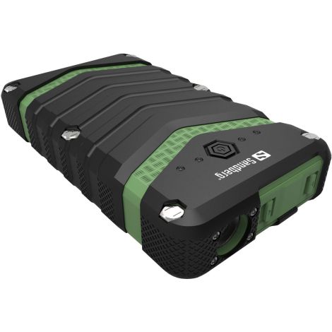 Sandberg prenosni USB napajalnik 20100 mAh, Survivor Outdoor, za pametne telefone, črno-zelen 420-36