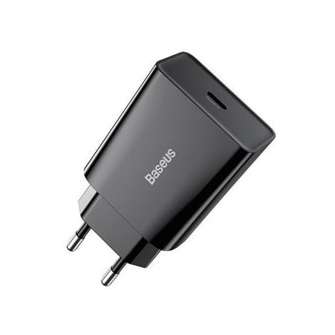 Baseus CCFS-SN01 Speed ??Mini polnilnik USB-C 20W črn 6953156201699