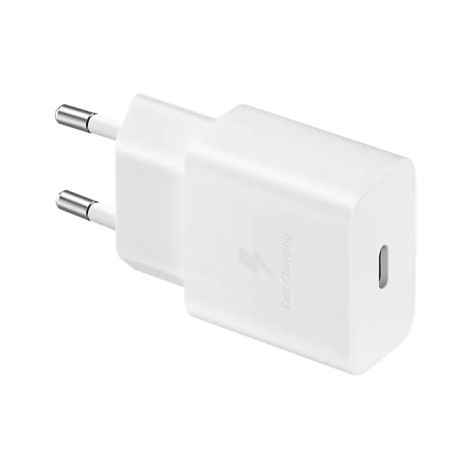 Polnilnik Samsung z vrati USB-C (15 W) brez kabla, bel EP-T1510NWEGEU