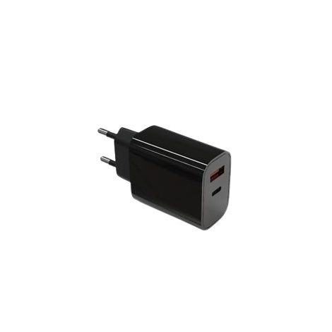 TB Touch USB-C + USB-A črn polnilec AZTBXUL2USB3ACB