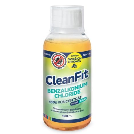 Cleanfit ultrakoncentrat - razkužilo benzalkonijev klorid 100 ml