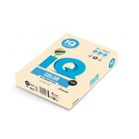 Barvni papir IQ krem barve CR20, A4, 80g