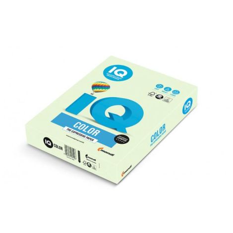 Barvni papir IQ barva pastelno zelena GN27, A4, 80g