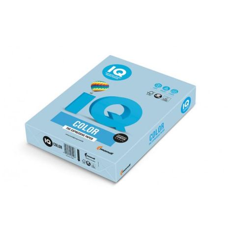 Barvni papir IQ barva ledeno modra OBL70, A4, 80g