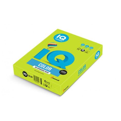 Barvni papir IQ barve limeta zelena LG46, A4, 80g