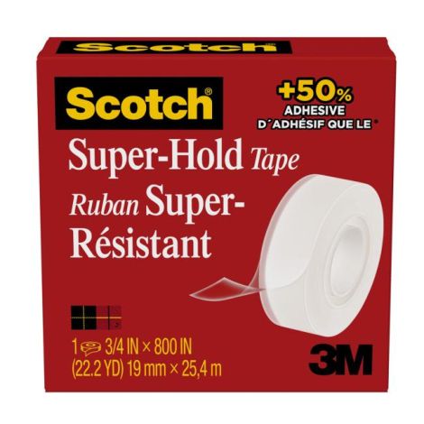 Lepilni trak Scotch Super-Hold 19 mm x 25,4 m