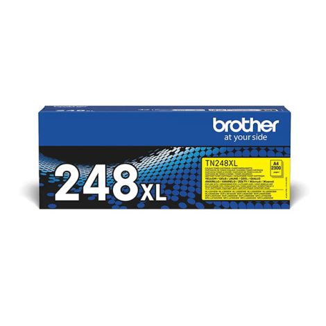 Toner Brother TN248 XL, TN-248 XL, rumena (yellow), originalni