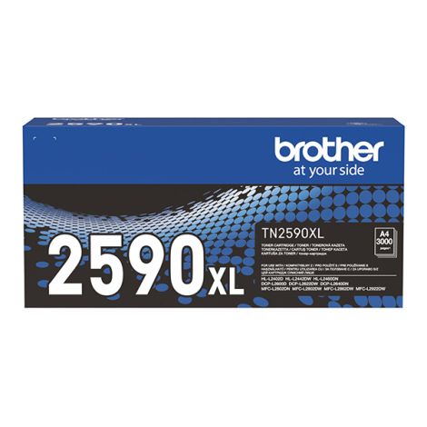 Toner Brother TN2590 XL, TN-2590 XL, črna (black), originalni