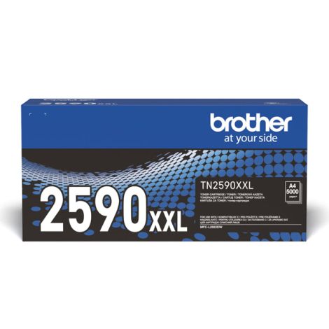 Toner Brother TN2590 XXL, TN-2590 XXL, črna (black), originalni