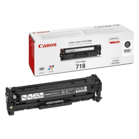 Toner Canon 718, CRG-718, dvojbalenie, črna (black), originalni