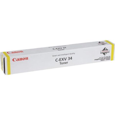 Toner Canon C-EXV34, rumena (yellow), originalni