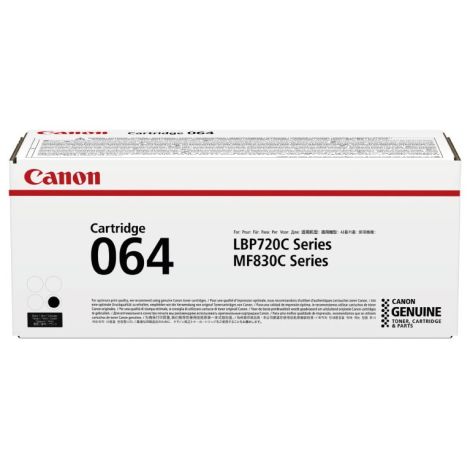 Toner Canon 064 BK, CRG-064 BK, 4937C001, črna (black), originalni