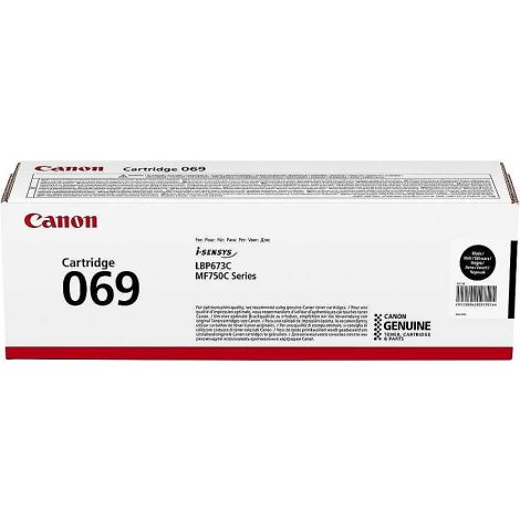 Toner Canon 069 BK, CRG-069 BK, 5094C002, črna (black), originalni