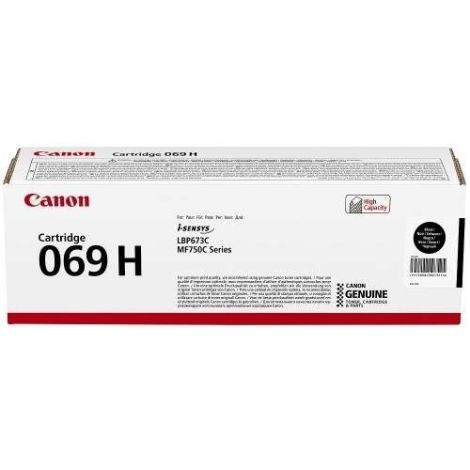 Toner Canon 069H BK, CRG-069H BK, 5098C002, črna (black), originalni