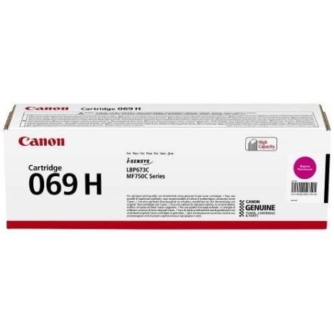 Toner Canon 069H M, CRG-069H M, 5096C002, magenta, originalni