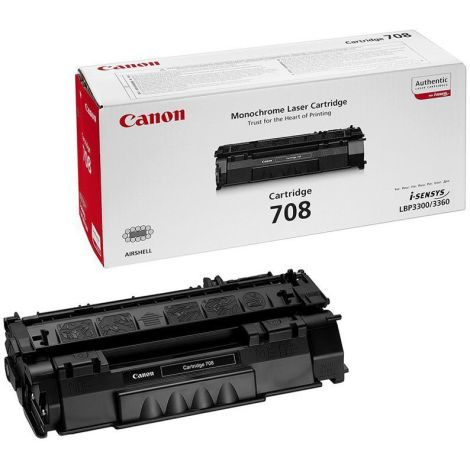 Toner Canon 708, CRG-708, črna (black), originalni