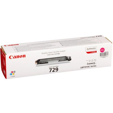 Toner Canon 729, CRG-729, magenta, originalni