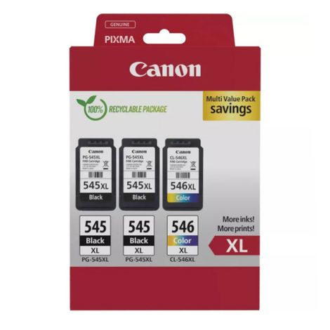 Kartuša Canon 2 x PG-545XL + CL-546XL, 8286B013, multipack, original