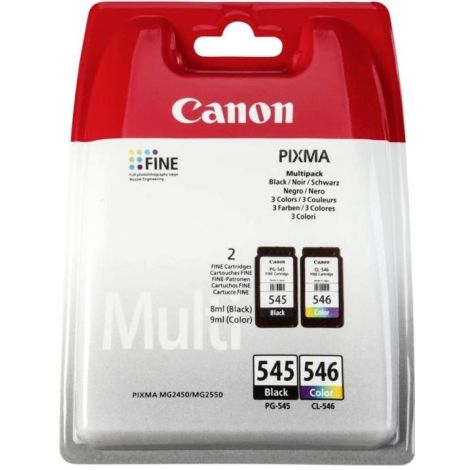 Kartuša Canon PG-545 + CL-546, dvojni paket, multipack, original