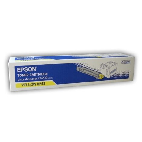 Toner Epson C13S050242 (C4200), rumena (yellow), originalni